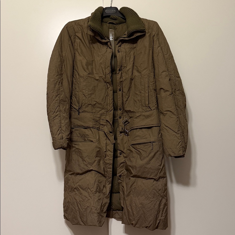 Add Olive Quilted Jacket
